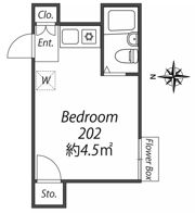 AP671 大庭ハイムの間取り画像