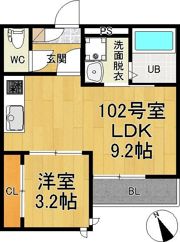 Grandtic Roxaの間取り画像