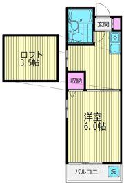ホワイトシティー境町の間取り画像