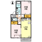 エヴァグリーン丸山 B棟の間取り画像