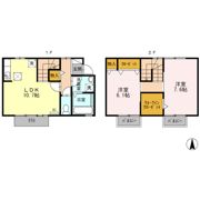 D-room南ヶ丘の間取り画像