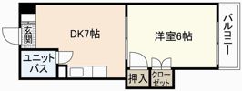 第三若宮ビルの間取り画像