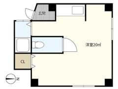 第10芦屋ビルの間取り画像