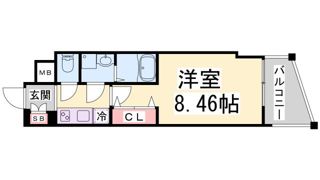 SPコート神戸の間取り画像