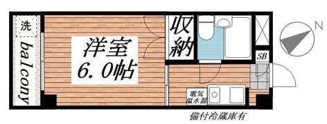モナミハイツ舞浜の間取り画像