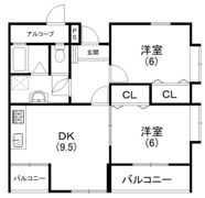 ユーフォルムIIの間取り画像