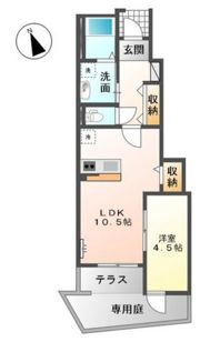 サニーコートの間取り画像