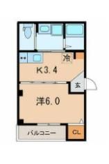 Mergrace戸越銀座の間取り画像
