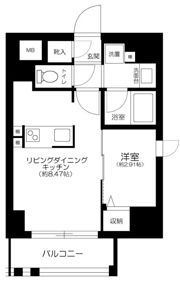 GRANSITE千代田水道橋の間取り画像