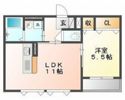 モナドⅡの間取り画像