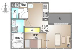 REGALEST 伊島Ⅰの間取り画像