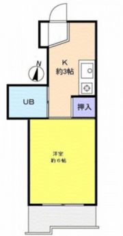 北岡ビルの間取り画像