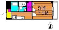 ビューハイツ吉備路の間取り画像