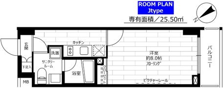 ステージグランデ茅場町の間取り画像