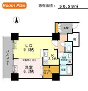 品川シーサイドビュータワー Ⅰの間取り画像