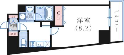 アルファレガロ神戸元町の間取り画像