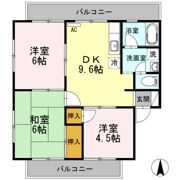 ブランシェ中須の間取り画像