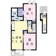 シャローム 中学校通りの間取り画像