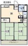 シティハイムみつきの間取り画像