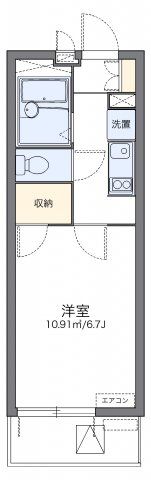 レオパレスヴァンルミエールの間取り画像