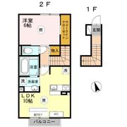 La primeur(ラ プリムール)の間取り画像