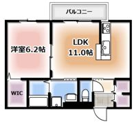 ルナメゾンBの間取り画像