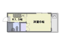 サンライズ千同Aの間取り画像
