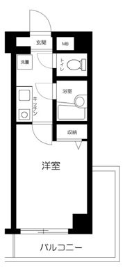 菱和パレス高輪台の間取り画像