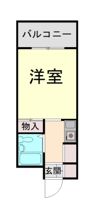 ダイドーメゾン三宮東の間取り画像