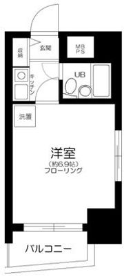 ライオンズマンション三鷹さくら通りの間取り画像