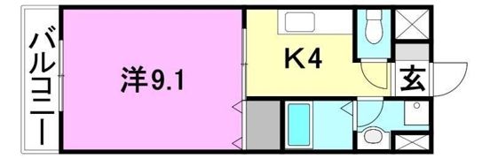 第3マンションふじの間取り画像