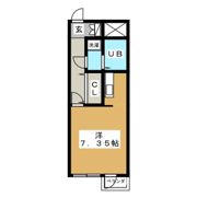 晴嵐荘の間取り画像