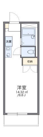 レオパレスPEAR FARMの間取り画像
