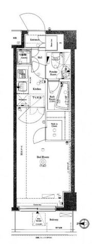 AXAS上野北の間取り画像