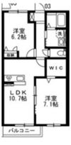 EliseⅢの間取り画像
