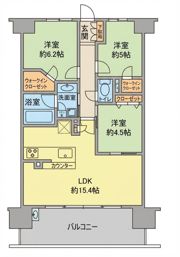 プレサンスロジェ都島レジデンスの間取り画像