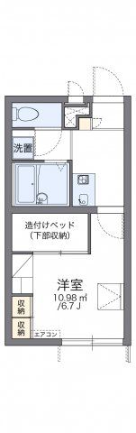 レオパレスメゾン モンポルトの間取り画像