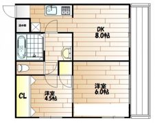 佳月堂マンションの間取り画像