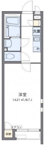 クレイノアムールⅢの間取り画像