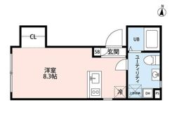 フェルヴォーレ住吉の間取り画像