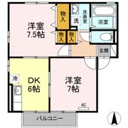 リビングタウン北土居 E棟の間取り画像