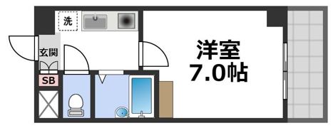 パークレーン深江の間取り画像