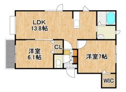 グランディールの間取り画像