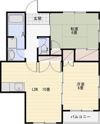 尾野スカイハイツ3の間取り画像