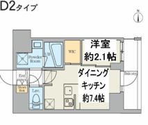 クレストコート東日暮里の間取り画像