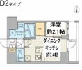 クレストコート東日暮里の間取り画像