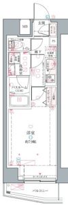 クレヴィスタ中野の間取り画像