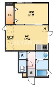 フィラーレ富の原Bの間取り画像