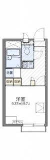 レオパレス清瀧Bの間取り画像
