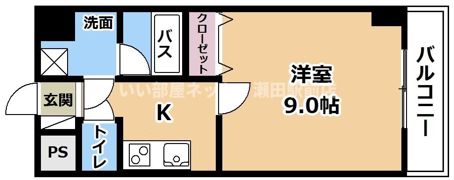 エンゼルプラザeastⅠの間取り画像
